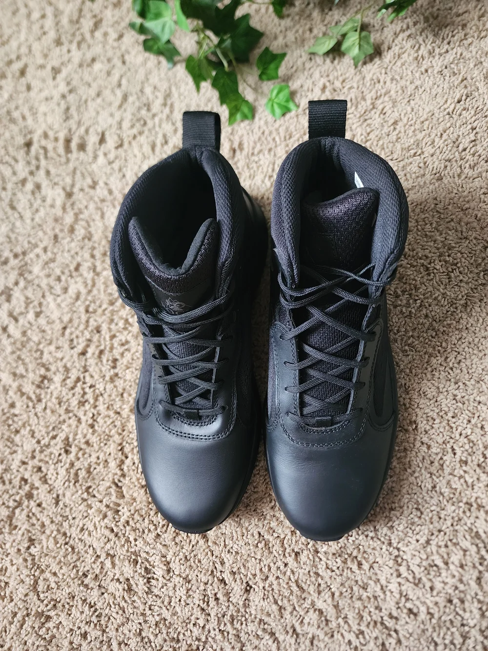 Rocky Black Super Cop Ultra Lightweight Tactical Lace-Up Boots